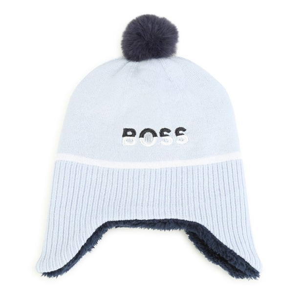 Boss Beanie Pom Pom Hat  Baby