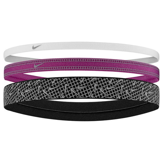 Nike Mixed Width Headbands 3 Pk Reflective Graphic