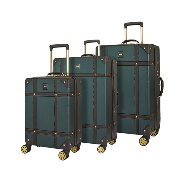 Rock Rock Vintage 3pc Set Suitcases