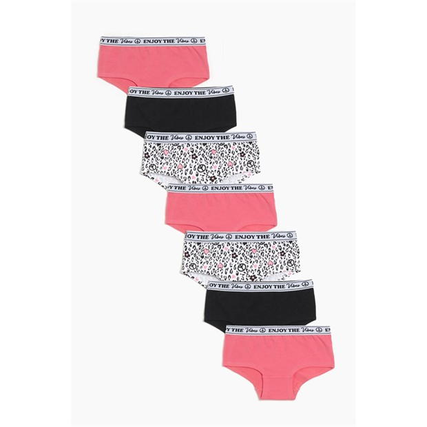 Studio Girls Pack of 7 Peace Vibes Briefs