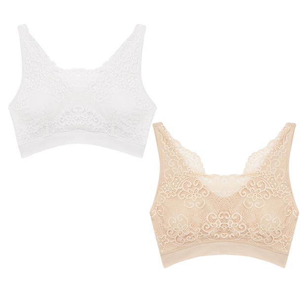 Be You 2 Pack Lace Comfort Bra