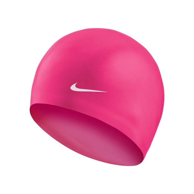 Nike Solid Silicone Swimming Cap Adults