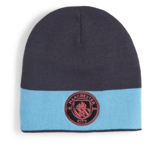 Puma Mcfc Reversible Beanie Beany Mens