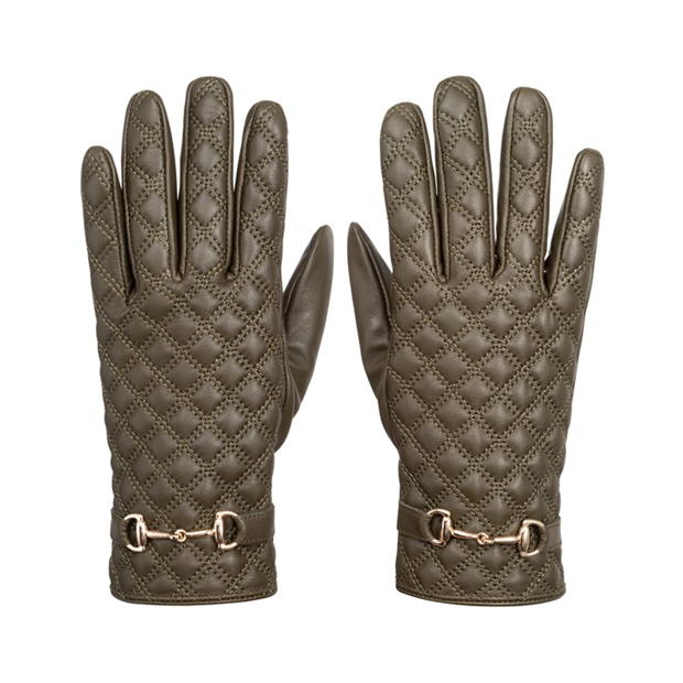 Biba Biba Quilted Leather Gloves