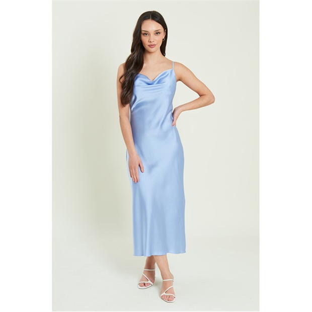 Be You Satin Midaxi Dress