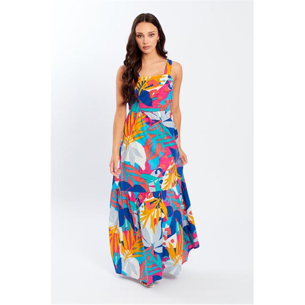 Be You Tie Back Maxi Dress