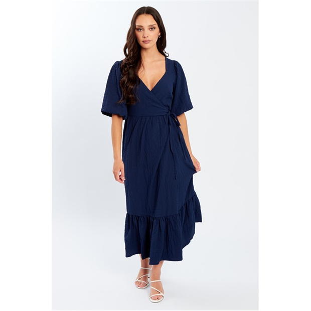 Be You Wrap Midi Dress