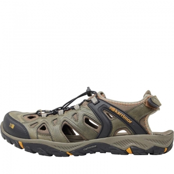 АКЦИЯ: скидка 30% от стоимости! Karrimor Mens Auckland Closed Toe Leather Sandals Brown 7(41)