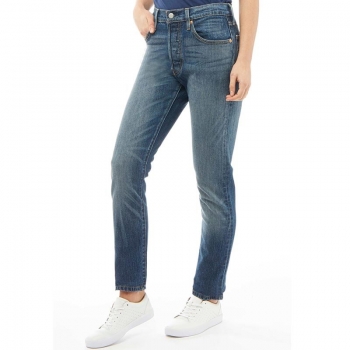 АКЦИЯ: скидка 40% от стоимости! Levi's Womens 501 Skinny Jeans Supercharger 27/30 (S)